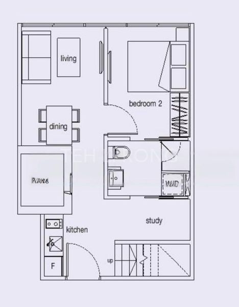 2 Bed Condo for Sale in  Loft @ Nathan - Image 9
